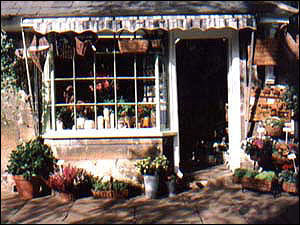 Traditional flower shop in Chipping Campden
