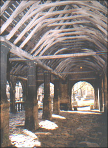 Traditional Stone tile and timber roof