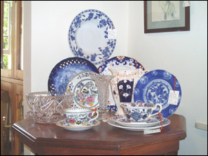 One of the Cotswolds many antique shops